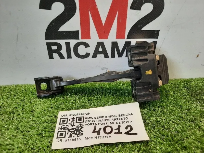Tirante Arresto Porta POST SX 51227446729 Bmw Serie 3 F30 Berlina 2012