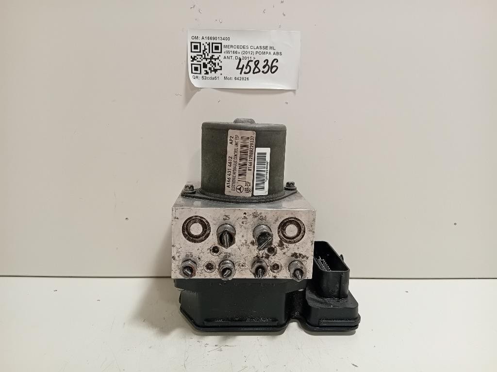 Pompa ABS ANT A1669013400 Mercedes Classe ML W166 2012