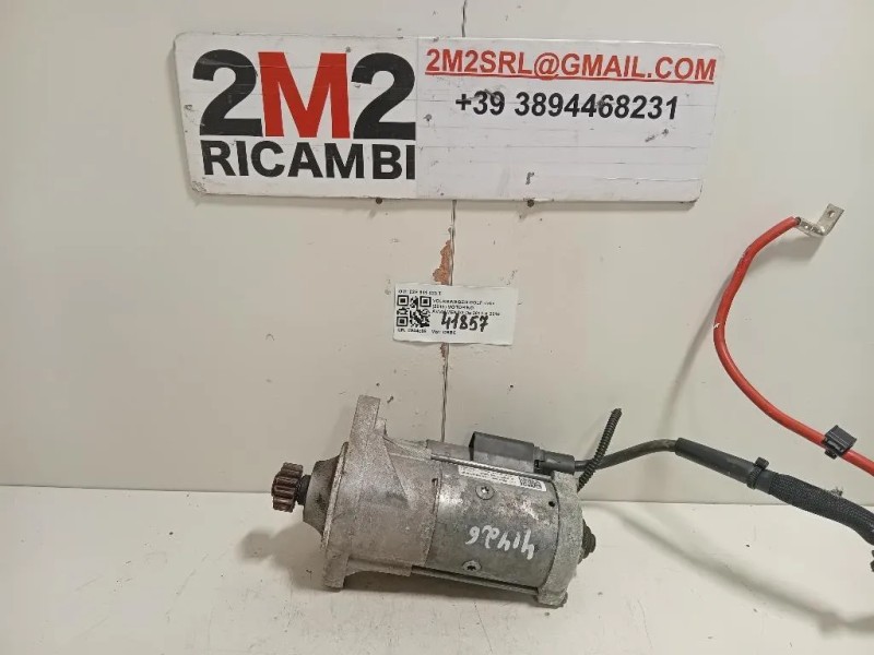 Motorino Avviamento 02E 911 023 T Volkswagen GOLF VII 2013