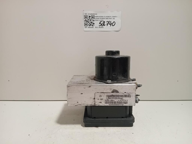 Pompa ABS ANT A1645458332 Mercedes Classe R W251 2006