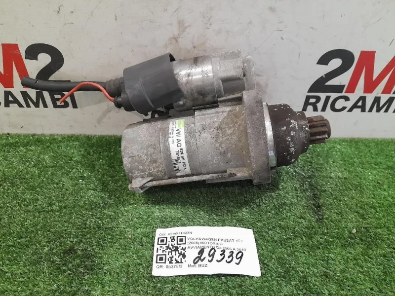 Motorino Avviamento 02M911023N Volkswagen Passat V 2005