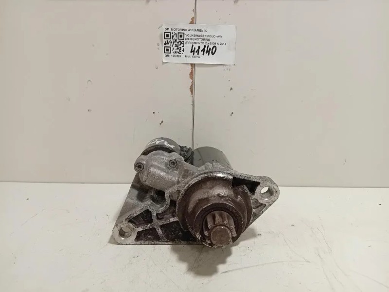 Motorino Avviamento 02Z911024H Volkswagen POLO VI 2009