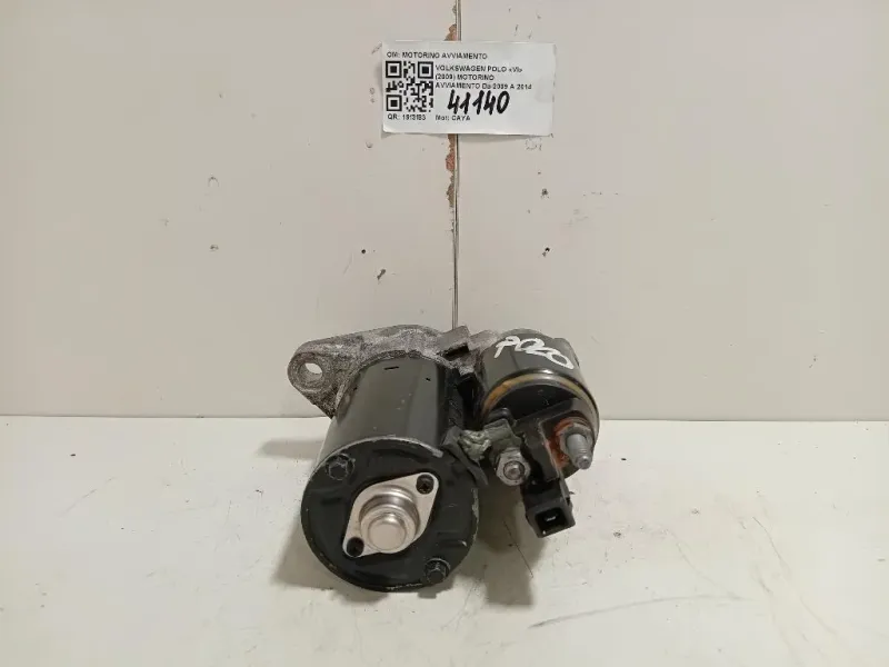 Motorino Avviamento 02Z911024H Volkswagen POLO VI 2009