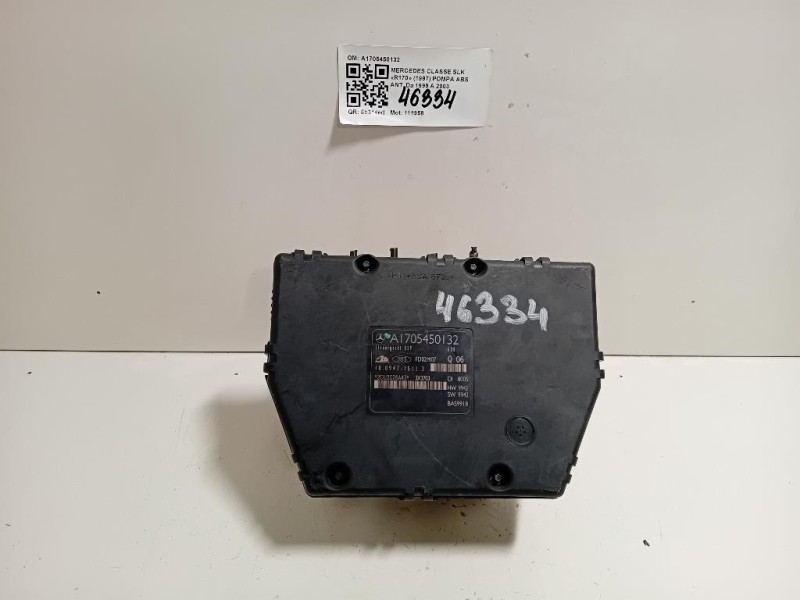 Pompa ABS ANT A1705450132 Mercedes Classe SLK R170 1997