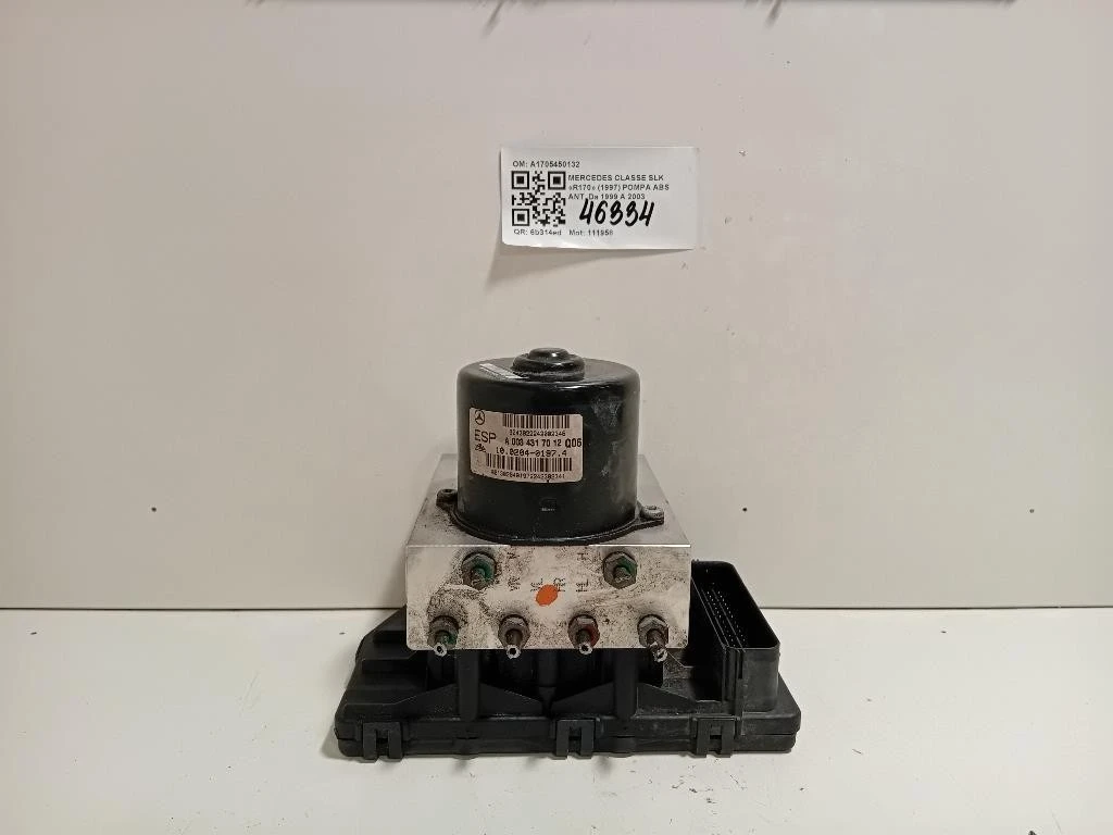 Pompa ABS ANT A1705450132 Mercedes Classe SLK R170 1997