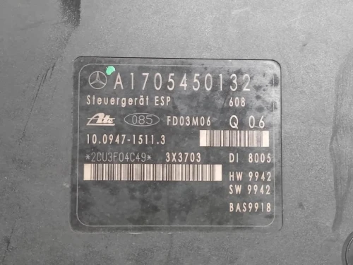 Pompa ABS ANT A003 431 70 12 Mercedes Classe SLK R170 1997