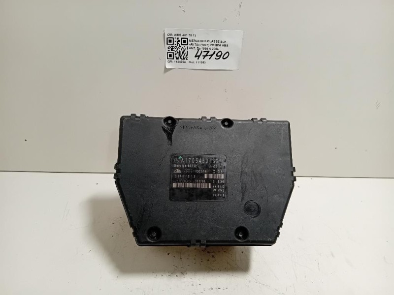 Pompa ABS ANT A003 431 70 12 Mercedes Classe SLK R170 1997