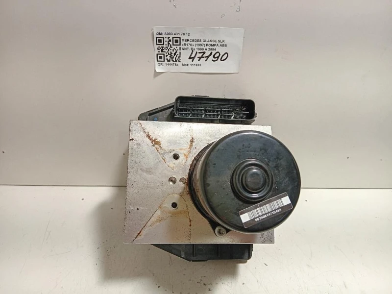 Pompa ABS ANT A003 431 70 12 Mercedes Classe SLK R170 1997