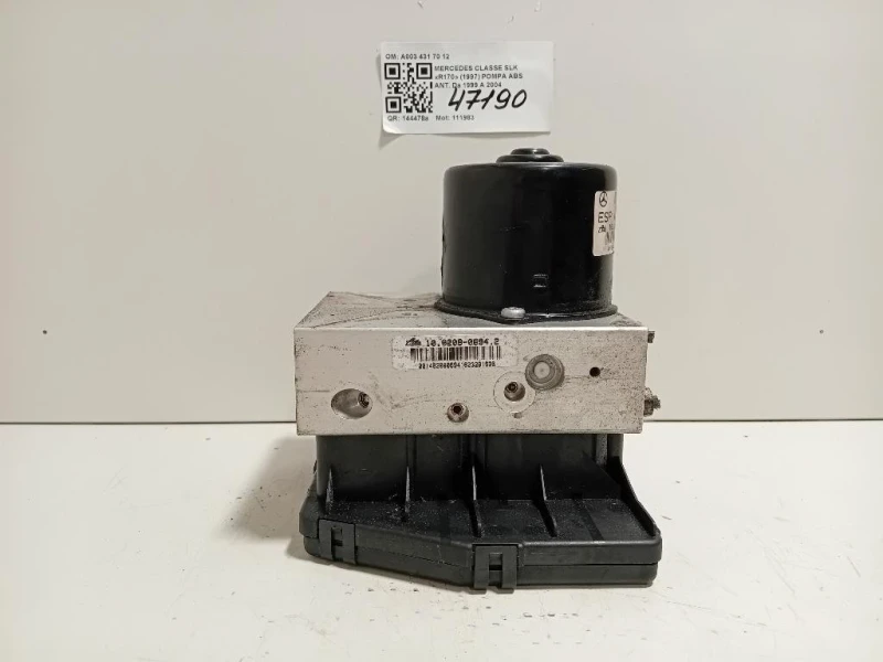 Pompa ABS ANT A003 431 70 12 Mercedes Classe SLK R170 1997