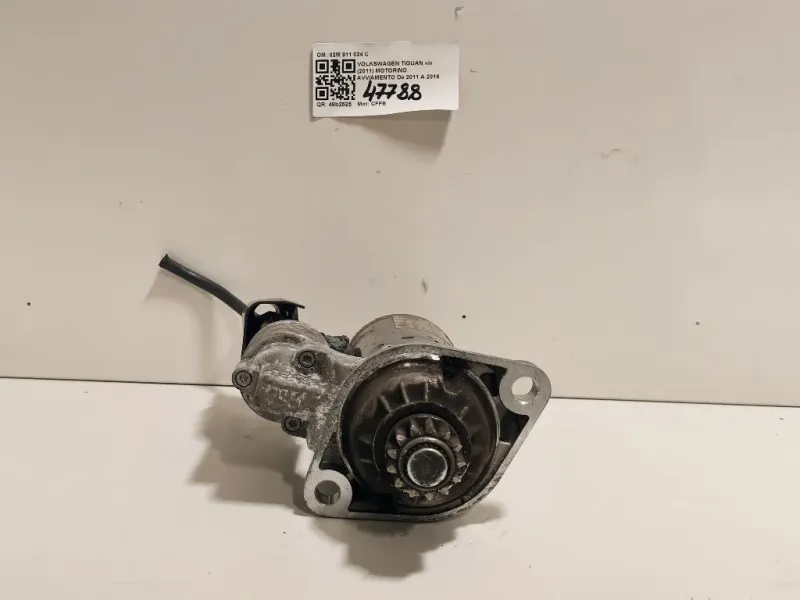 Motorino Avviamento 02M 911 024 C Volkswagen Tiguan I 2011