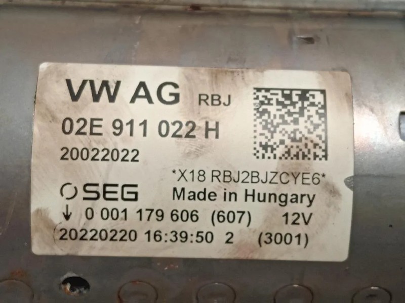 Motorino Avviamento 02E 911 022 H Volkswagen Tiguan II 2020