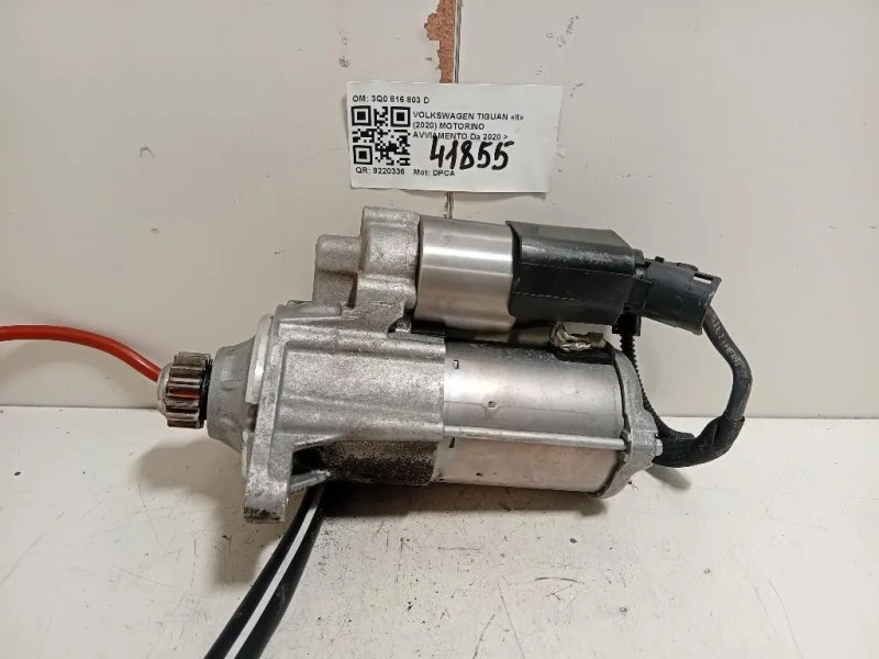 Motorino Avviamento 02E 911 022 H Volkswagen Tiguan II 2020