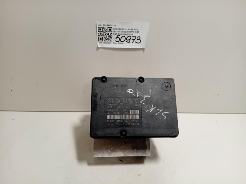Pompa ABS ANT A0054310112 Mercedes Classe SLK R171 2004