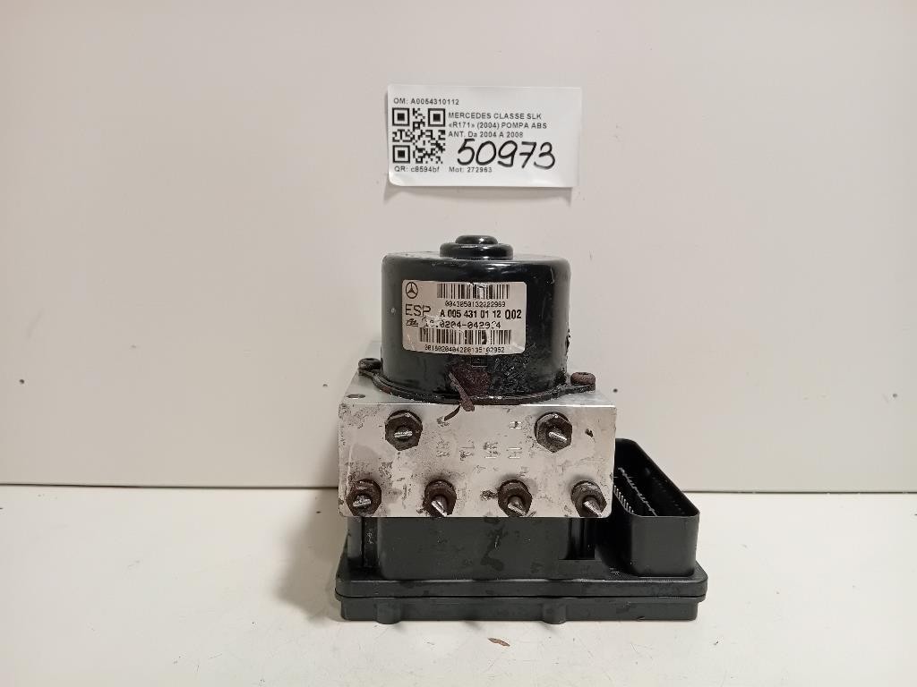 Pompa ABS ANT A0054310112 Mercedes Classe SLK R171 2004