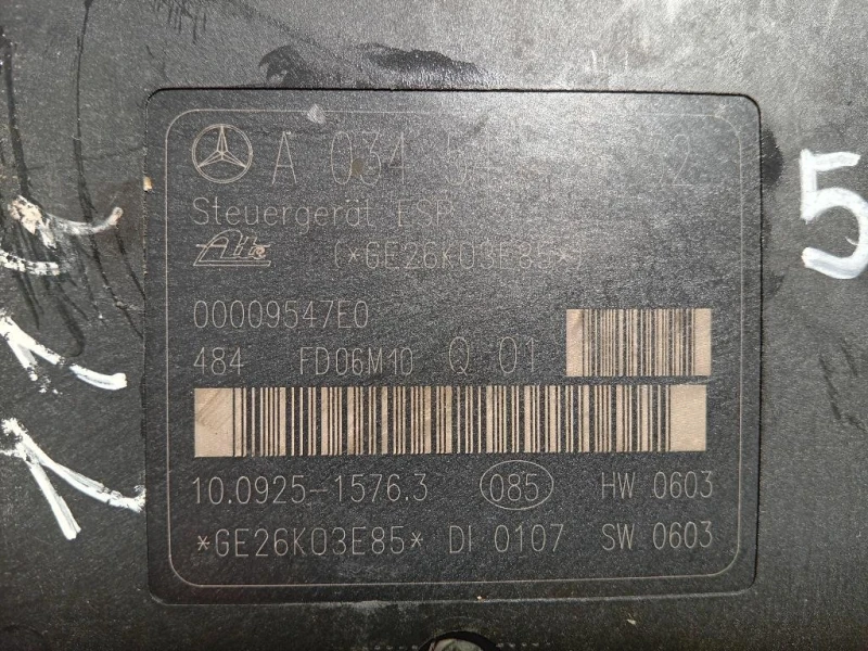 Pompa ABS ANT A0345457932 Mercedes Classe SLK R171 2004