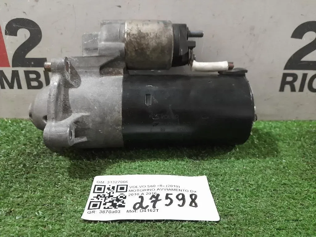 Motorino Avviamento 31327066 Volvo S60 II 2010