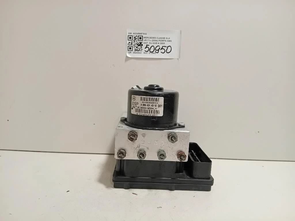 Pompa ABS ANT A0345457932 Mercedes Classe SLK R171 2004