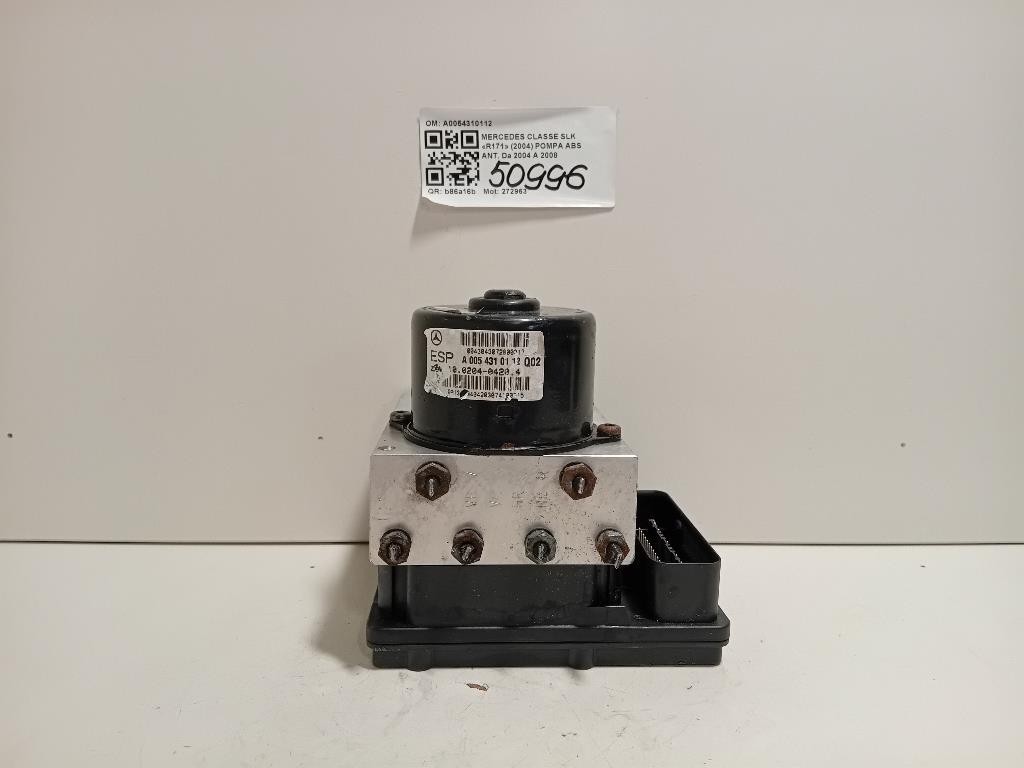 Pompa ABS ANT A0054310112 Mercedes Classe SLK R171 2004