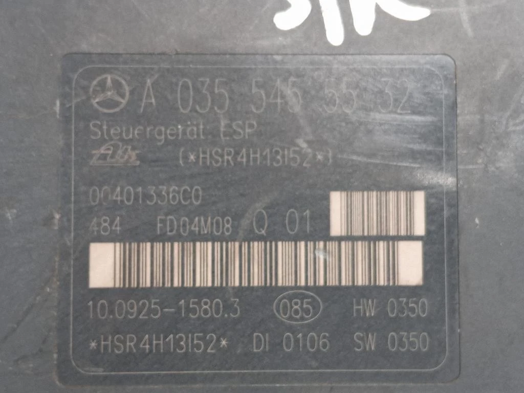 Pompa ABS ANT A0054313612 Mercedes Classe SLK R171 2004