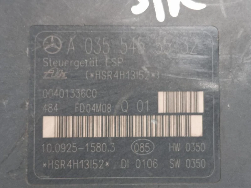 Pompa ABS ANT A0054313612 Mercedes Classe SLK R171 2004