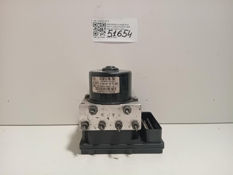 Pompa ABS ANT A0054313612 Mercedes Classe SLK R171 2004