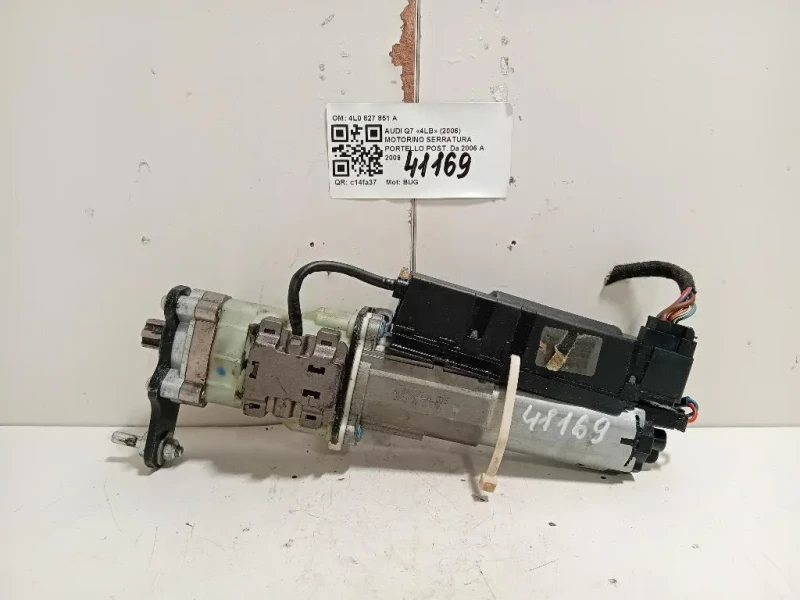 Motorino Serratura Portello POST 4L0 827 851 A Audi Q7 4LB 2006