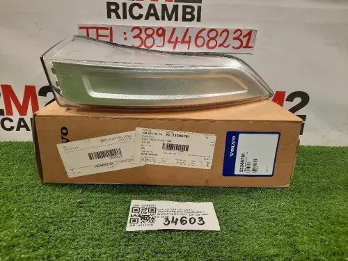 Trasparente Fanalino + Indicatore ANT DX 23386781 Volvo V40 II 2012
