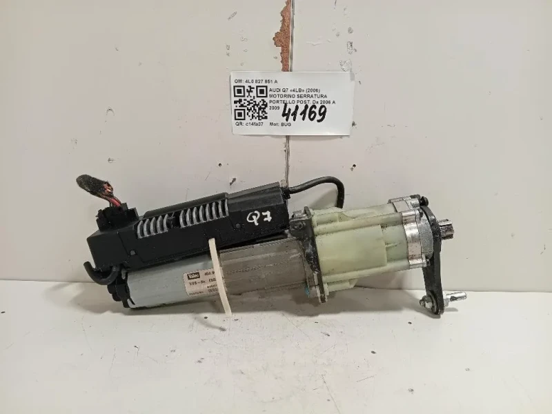 Motorino Serratura Portello POST 4L0 827 851 A Audi Q7 4LB 2006