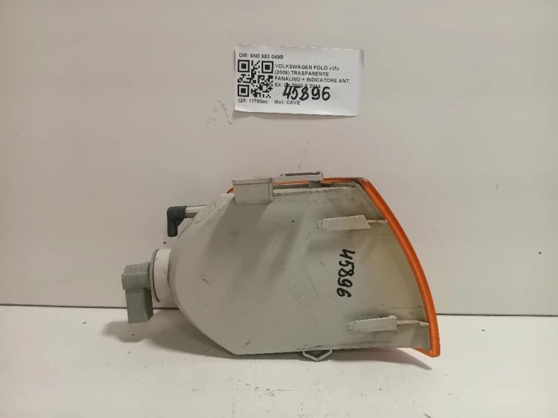Trasparente Fanalino + Indicatore ANT SX 6N0 953 049B Volkswagen POLO VI 2009