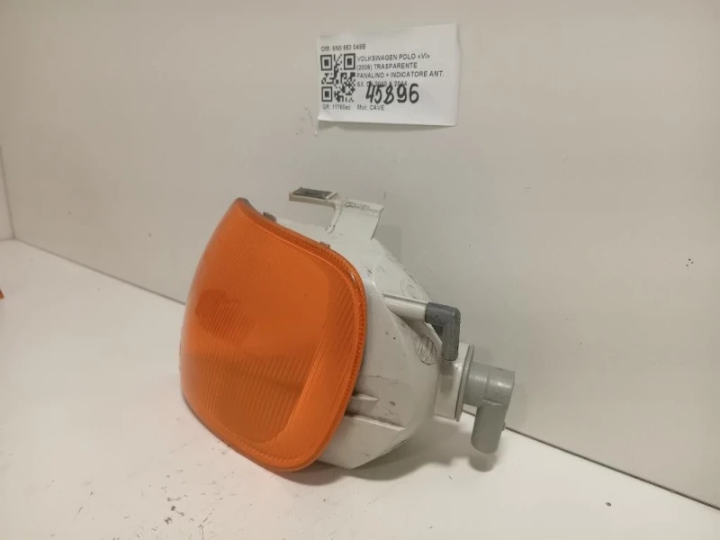 Trasparente Fanalino + Indicatore ANT SX 6N0 953 049B Volkswagen POLO VI 2009