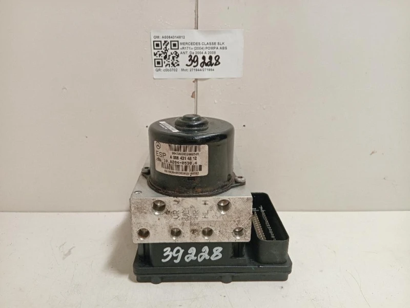 Pompa ABS ANT A0064314812 Mercedes Classe SLK R171 2004