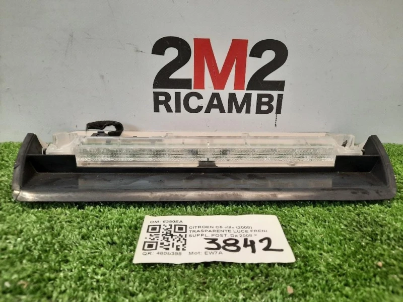 Trasparente LUCE Freni Suppl POST 9681064677 Citroen C5 III 2008