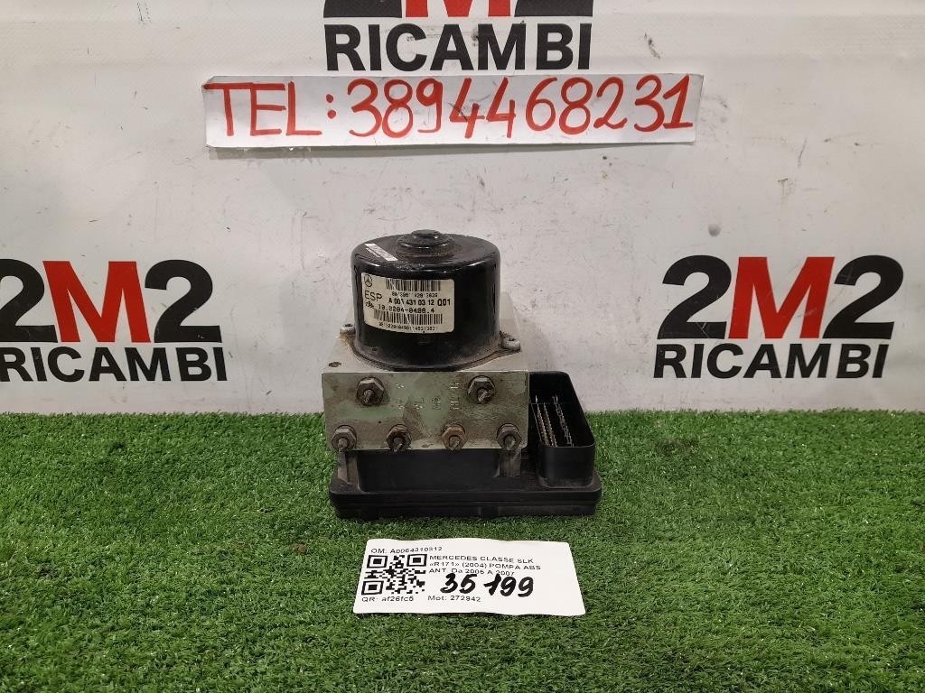 Pompa ABS ANT A0064310312 Mercedes Classe SLK R171 2004
