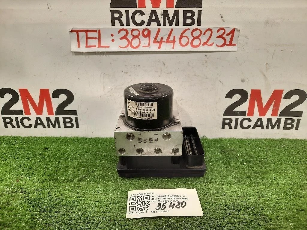 Pompa ABS ANT A0064314812 Mercedes Classe SLK R171 2008