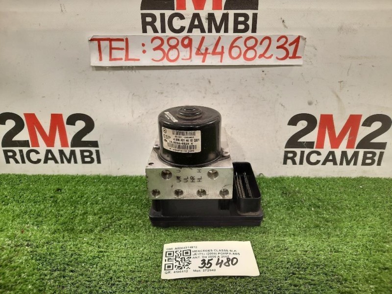 Pompa ABS ANT A0064314812 Mercedes Classe SLK R171 2008