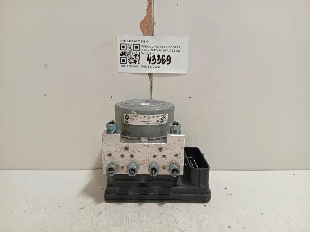 Pompa ABS ANT 3451-6873509-01 Mini Countryman Cooper F60 2017