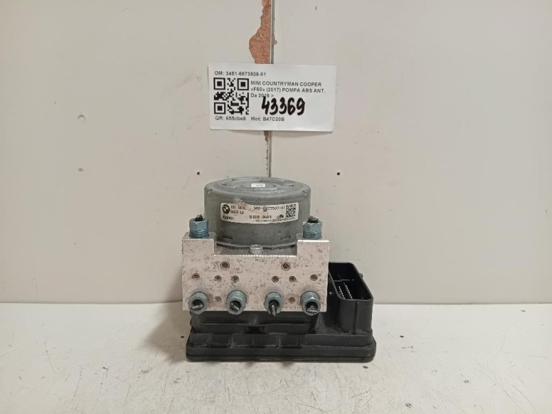 Pompa ABS ANT 3451-6873509-01 Mini Countryman Cooper F60 2017