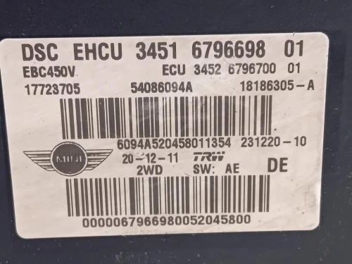 Pompa ABS ANT 3451 6796698 01 Mini Countryman Cooper R60 2010