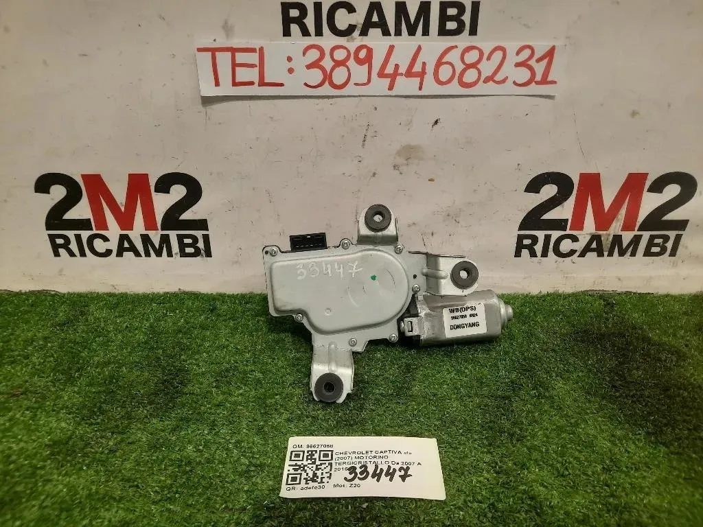 Motorino Tergicristallo 96627058 Chevrolet Captiva I 2007