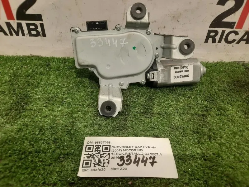 Motorino Tergicristallo 96627058 Chevrolet Captiva I 2007