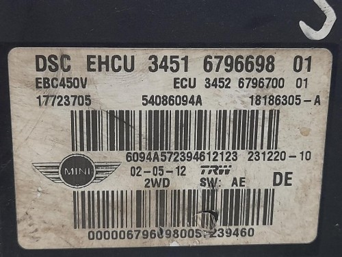 Pompa ABS ANT 3451 6796698 01 Mini Countryman Cooper R60 2010