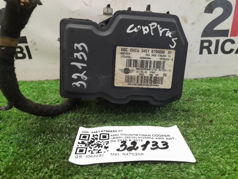 Motorino Tergicristallo 96627058 Chevrolet Captiva I 2007