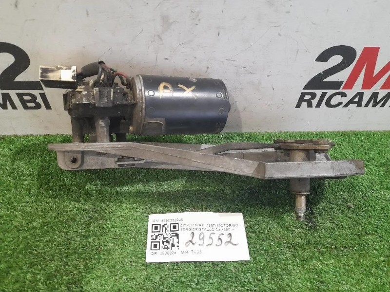 Motorino Tergicristallo 9390332346 Citroen AX 1987