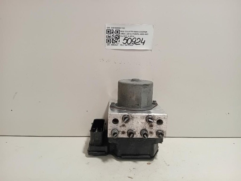 Pompa ABS ANT 3451686601101 Mini Countryman Cooper R60 2010