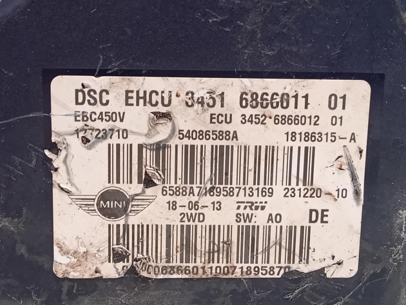 Pompa ABS ANT 3451686601101 Mini Countryman Cooper R60 2010