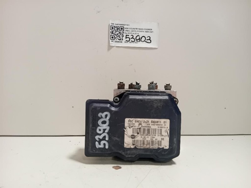 Pompa ABS ANT 3451686601101 Mini Countryman Cooper R60 2010