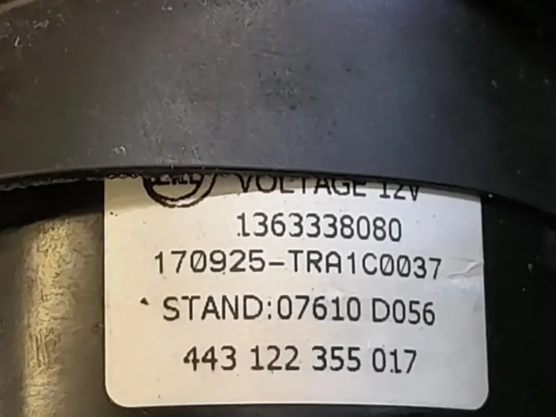 Motorino Tergicristallo 1363338080 Citroen Jumper III 2014