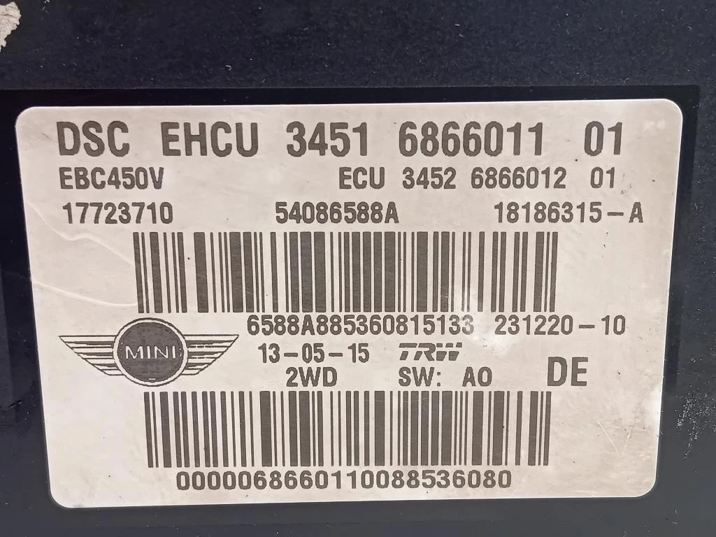 Pompa ABS ANT 3451 6866011 01 Mini Countryman ONE R60 2014