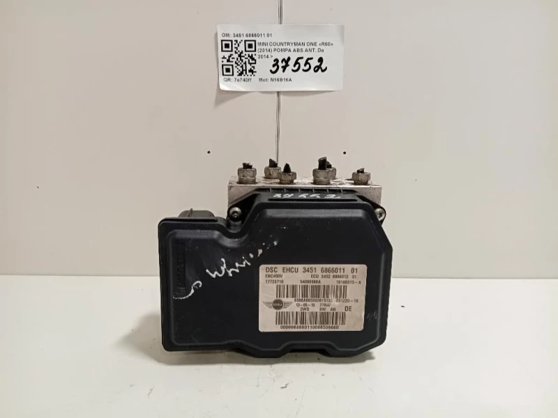 Pompa ABS ANT 3451 6866011 01 Mini Countryman ONE R60 2014