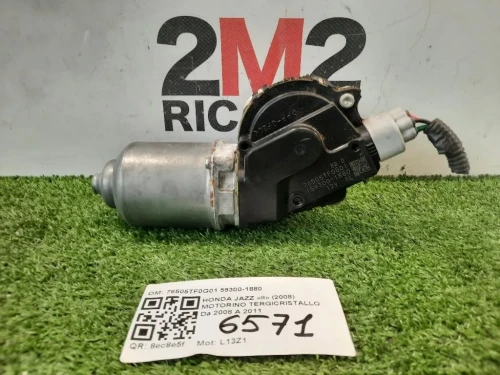 Motorino Tergicristallo 76505TF0G01 59300-1880 Honda JAZZ II 2008